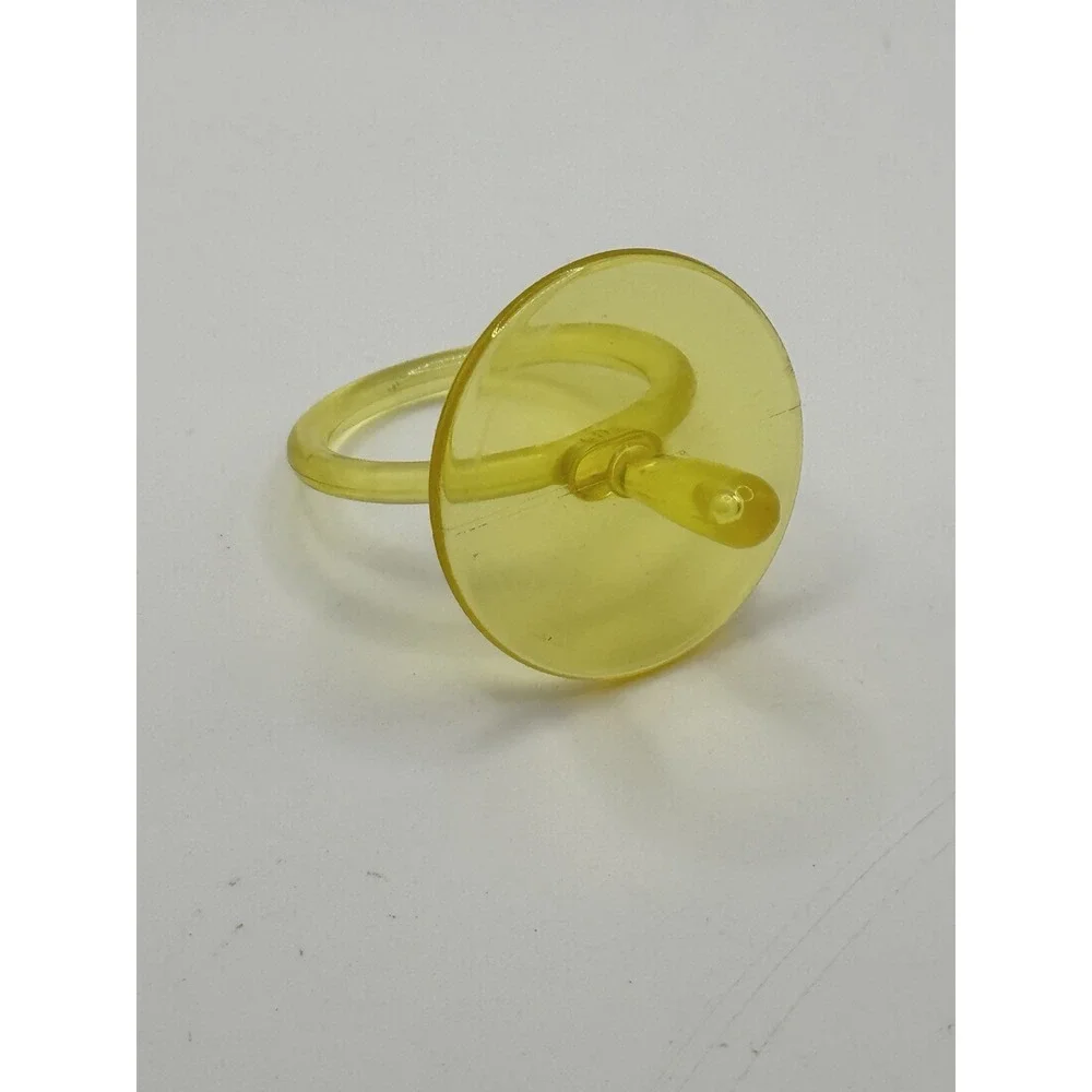 Vtg Cabbage Patch Pacifier Replacement Yellow Plastic Original 